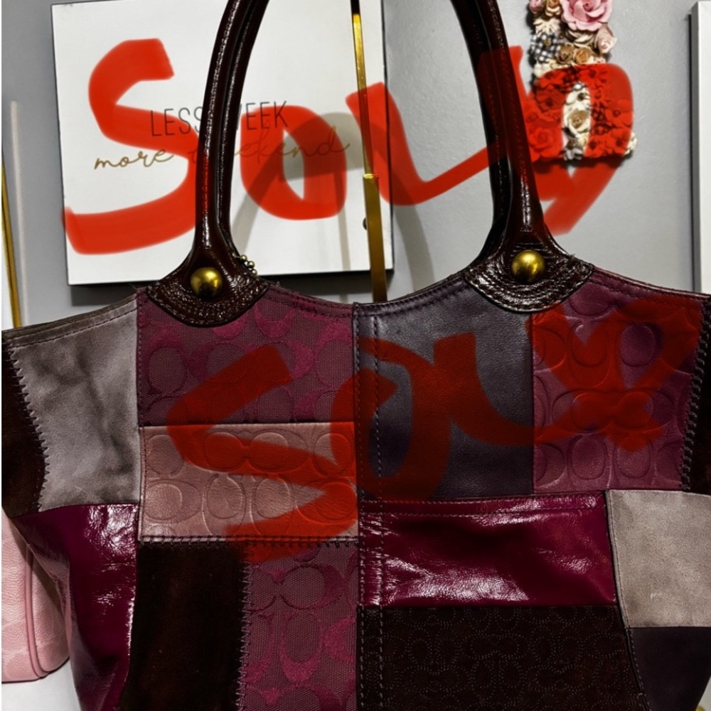 Sold

Coach Patchwork Leather Tote Bag